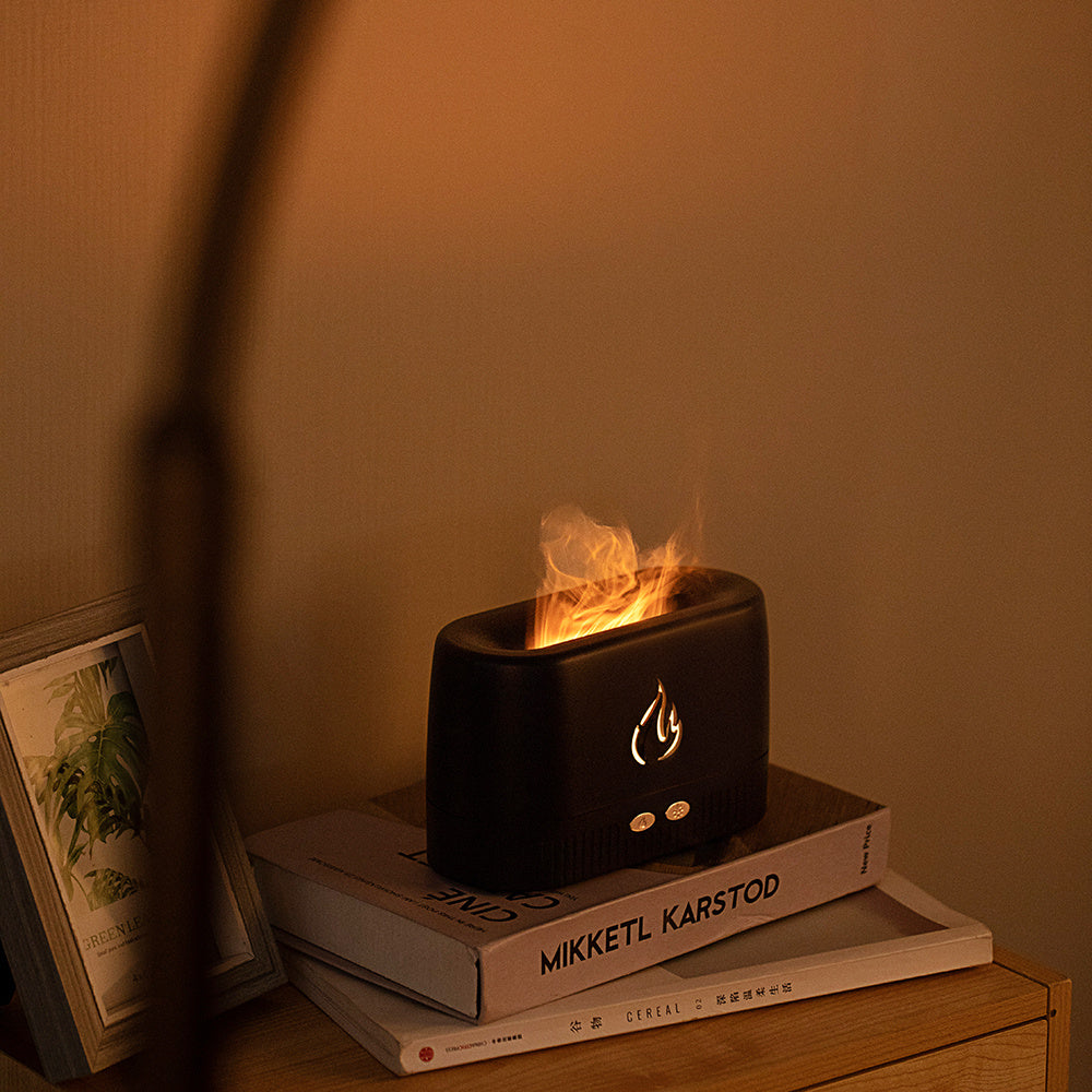 Humidificateur Flamme Arôme Diffuseurs  Huile Essentielle