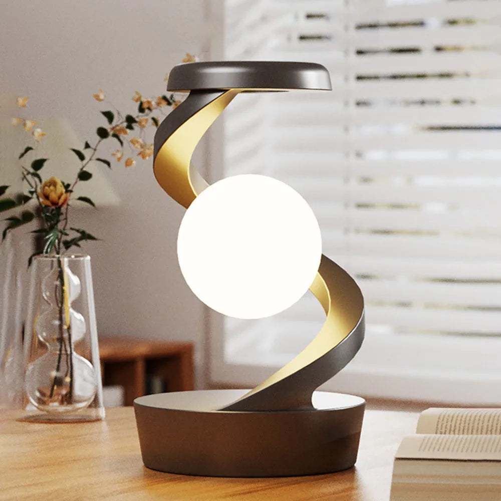 Lampe d'ambiance tactile RVB - Chargement sans fil - Veilleuse moderne