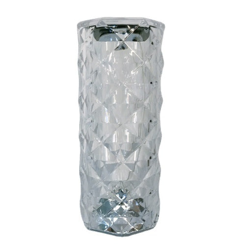 Cristal créatif diamant lampe de Table Rechargeable acrylique chambre chevet