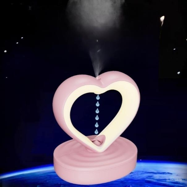 Humidificateur anti-gravité Love avec refoulement de gouttes d'eau